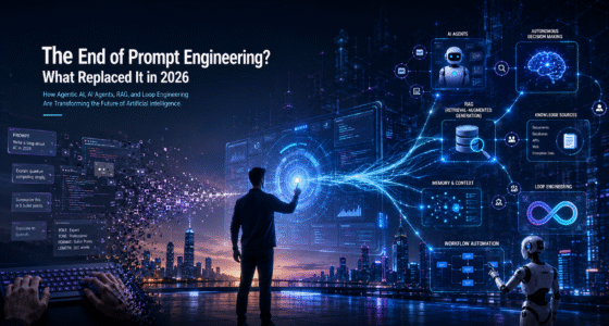 The End of Prompt Engineering? What Replaced It in 2026 featuring Agentic AI, AI agents, RAG, and Loop engineering