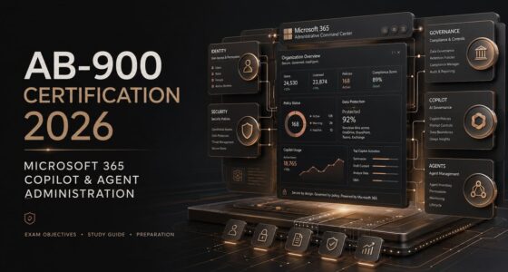 AB-900 Certification 2026 Microsoft 365 Copilot and Agent Administration