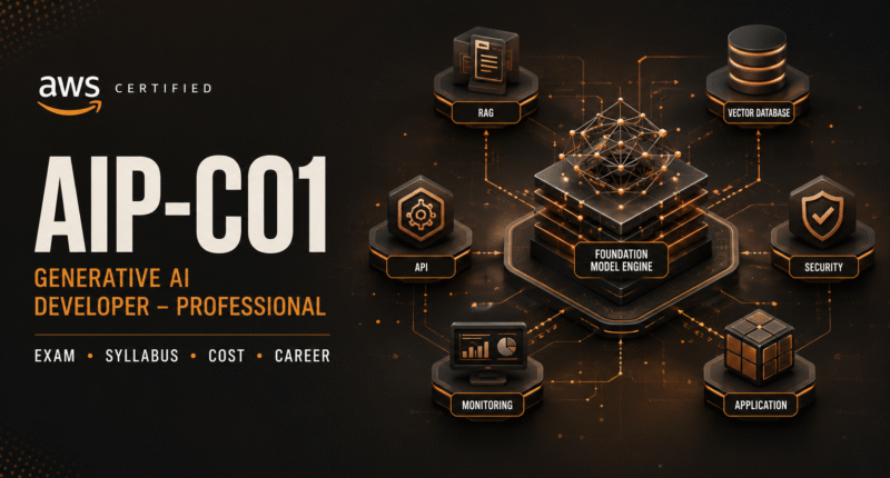 AIP-C01 certification AWS Certified Generative AI Developer Professional exam guide 2026